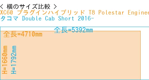 #XC60 プラグインハイブリッド T8 Polestar Engineered 2017- + タコマ Double Cab Short 2016-